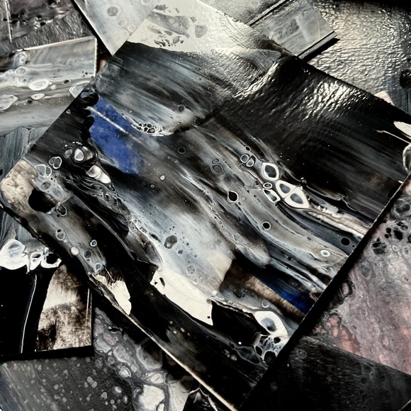 Junk Journal Pack 35+ Hand painted Pieces, Grunge Joy Collection 4- Limited Ed. - Picture 10 of 13